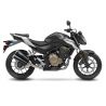 Echappement LEOVINCE GP DUAL HONDA CB500X CB500F CBR500R 2016-2017 3