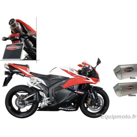 Echappement SCORPION HONDA CBR 600 RR 2009-2012
