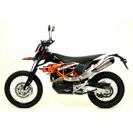 Echappement LEOVINCE LV ONE 690 SMC ENDURO +R 2008-2015 HUSQVARNA SM 701 CROSS 2015-2017
