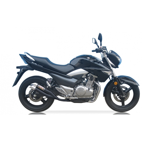 Echappement IXIL HYPERLOW BLACK SUZUKI GW250 INAZUMA 2012-2015