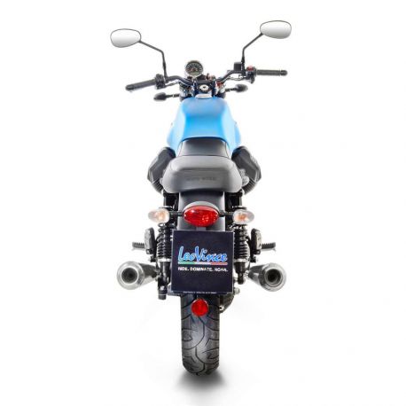 Echappement LEOVINCE CLASSIC RACER décatalysé MOTO GUZZI V7 III / S STONE / SPECIAL 2017-2018