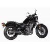 Echappement custom FALCON GROOVE HONDA CMX 500 REBEL 2016-2019 0
