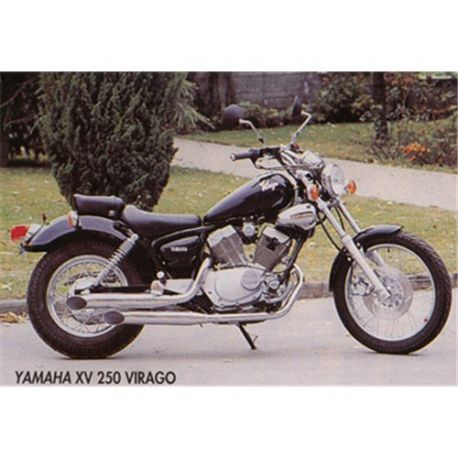 Ligne d''Echappement MARVING YAMAHA XV125 VIRAGO 1997-2001 XV250 VIRAGO 1989-2002 Ligne d''Echappement MARVING YAMAHA XV125 VIRAGO 1997-2001 XV250 VIRAGO 1989-2002