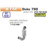 Decatalyseur d'échappement ARROW KTM 790 DUKE 790 ADVENTURE 890 DUKE R 890 ADVENTURE HUSQVARNA NORDEN 901 CF MOTO MT 800 0