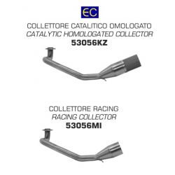 Collecteur pot d'echappement ARROW HONDA 125 FORZA 2015-2020