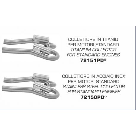 Collecteur echappement ARROW HONDA CRF250R 2018-2019