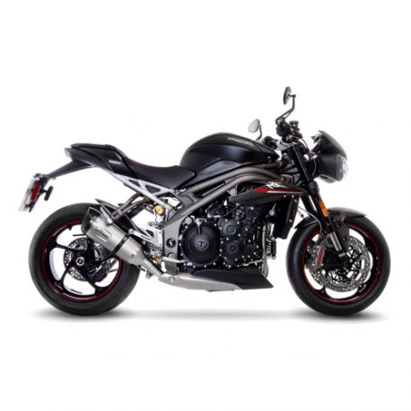 Echappement LEOVINCE FACTORY S TRIUMPH 1050 SPEED TRIPLE RS 1050 SPEED TRIPLE S 2018-2019