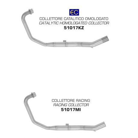 COLLECTEUR ARROW racing décatalysé HONDA CB 125 F 2017-2019