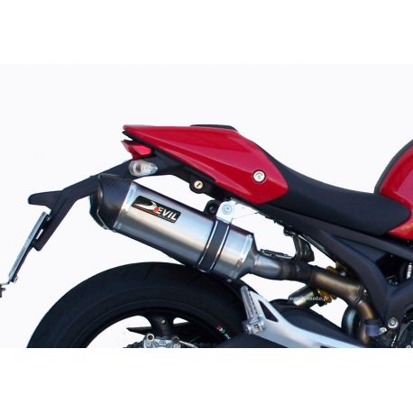 Echappement DEVIL evolution pour DUCATI 695 MONSTER 2006-2008