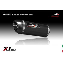 Pot d'échappement DEVIL evolution pour APRILIA 1000 TUONO 2006-2009