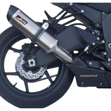 Echappement DEVIL evolution pour KAWASAKI ZX6R 2013-2016