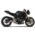 Echappement HP CORSE HYDROFORM TRIUMPH 765 STREET TRIPLE 2017-2018