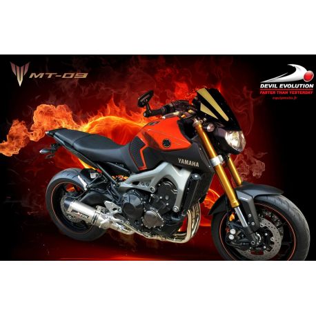 Ligne d''Echappement DEVIL evolution pour YAMAHA MT-09 2016-2019