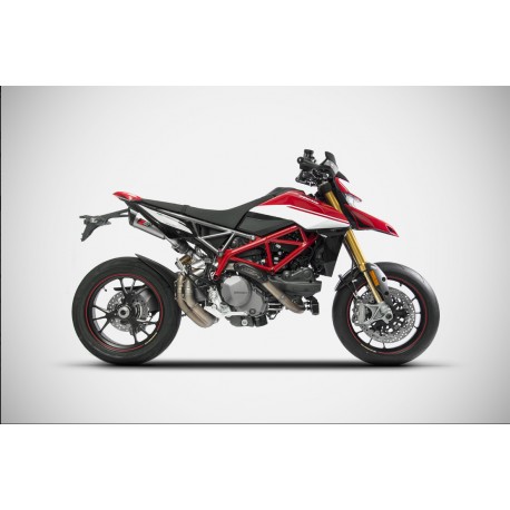 Echappement homologué Zard Ducati Hypermotard 950 2019-2020