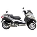 Echappement LEOVINCE NERO GILERA 500 FUOCO 2007-2015