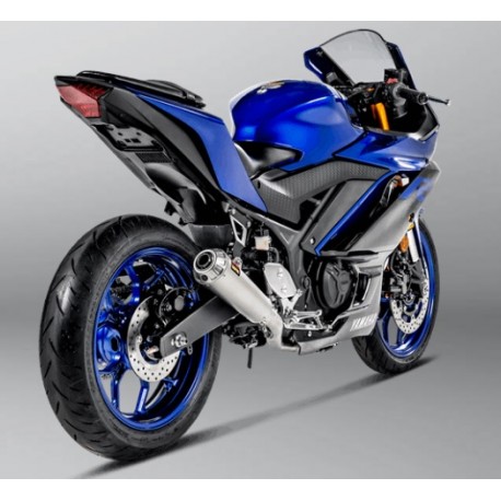 Ligne complète non homologué d'Echappement AKRAPOVIC RACING LINE YAMAHA YZF-R3 2015-2020 MT-03 2016-2020