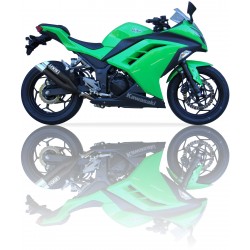 Pot d'échappement ixil hyperlow L3X KAWASAKI NINJA 250 R 2008-2012