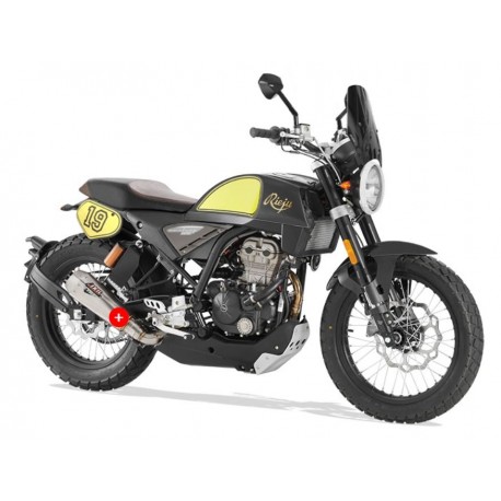 Echappement IXIL RC1 MONDIAL HPS 125 RIEJU CENTURY