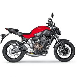 Ligne complete pot d'échappement AKRAPOVIC RACING LINE YAMAHA MT-07 2014-2016