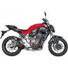 Ligne complete d'Echappement racing AKRAPOVIC RACING LINE YAMAHA MT 07 XSR 700 MT 07 TRACER 4
