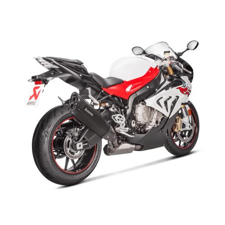 Echappement AKRAPOVIC homologué noir BMW S1000RR 2017-2018