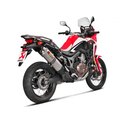 Echappement AKRAPOVIC homologué HONDA CRF1000L AFRICA TWIN 2018-2019