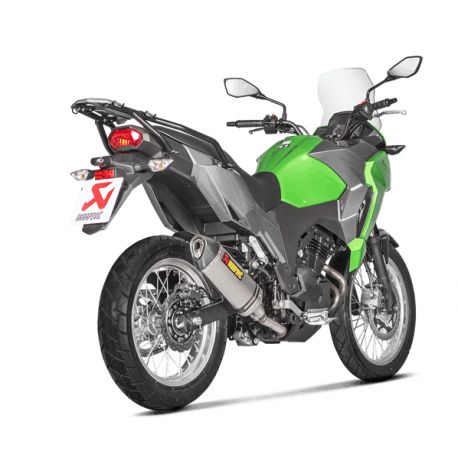 Pot d'échappement AKRAPOVIC KAWASAKI VERSYS X250 X300 2017-2018