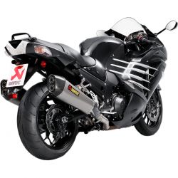 Pot d'échappement AKRAPOVIC KAWASAKI ZZR1400 2012-2022