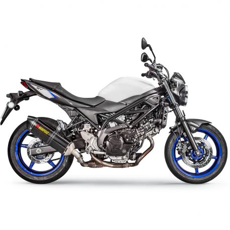 Echappement AKRAPOVIC SUZUKI SV650 SV650X 2016-2020