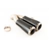Echappement HP CORSE GP07 BMW R1200 R NINE T 2014-2019 double sortie 3