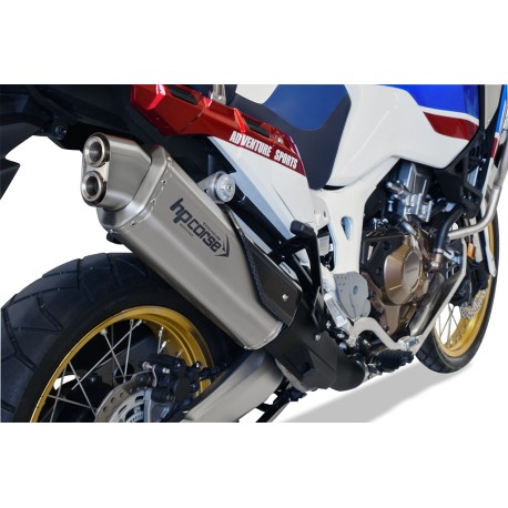 Echappement HP CORSE 4-TRACK HONDA CRF1000L AFRICA TWIN 2016-2020
