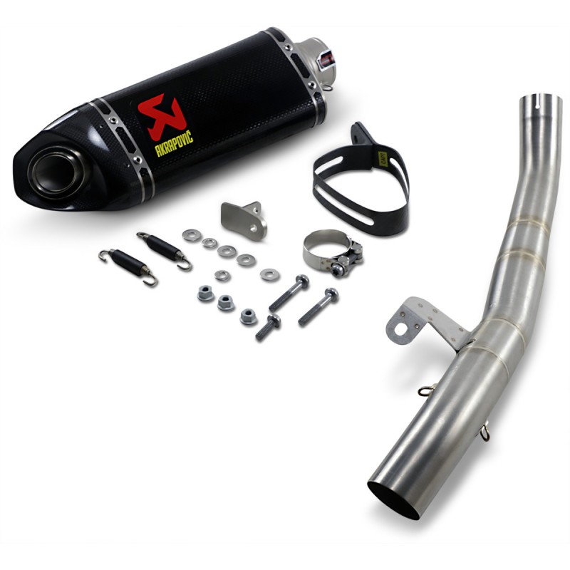 pot d'Echappement AKRAPOVIC TRIUMPH 765 STREET TRIPLE silencieux AKRAPOVIC STREET