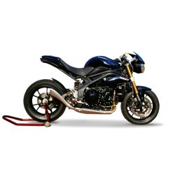 Pot d'échappement HP CORSE HYDROFORME pos. basse TRIUMPH 1050 SPEED TRIPLE 2011-2015