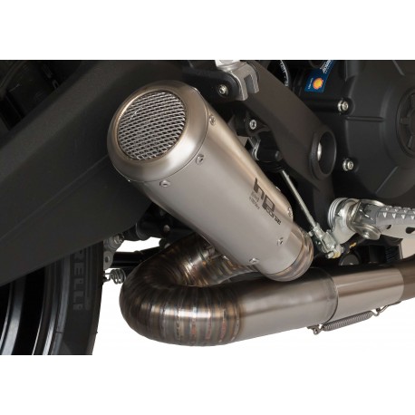 Echappement HP CORSE GP07 DUCATI 797 MONSTER 2017-2020 avec serpentin et grille GP