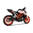 Echappement HP CORSE GP07 KTM 390 DUKE 2016-2019 avec grille GP
