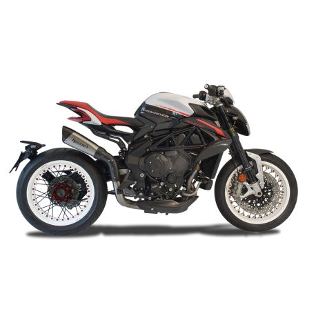 Echappement HP CORSE EVOXTREME MV AGUSTA 800 DRAGSTER 2016-2020 position haute