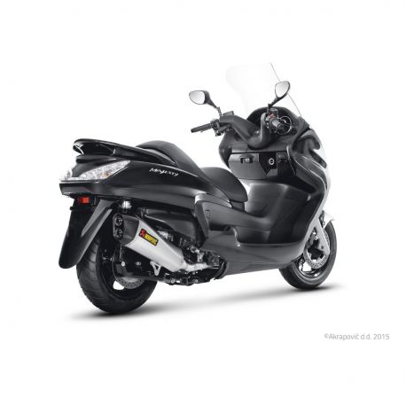 Echappement AKRAPOVIC MBK 400 EVOLIS YAMAHA X-MAX 400 MAJESTY 400