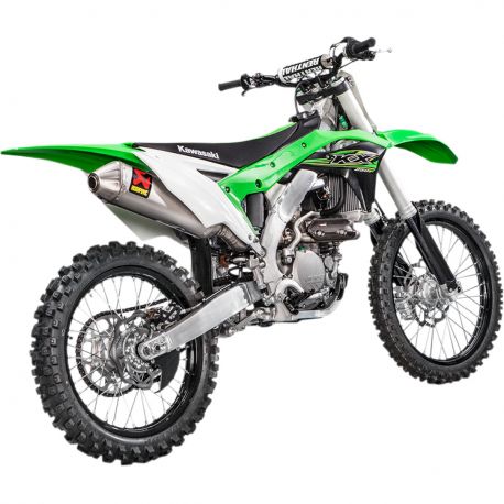Ligne complete d'Echappement racing AKRAPOVIC KAWASAKI KX250F 2017-2020