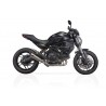 Echappement Qd Exhaust Tri-cone DUCATI 797 MONSTER 2017-2018 0