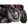 Echappement Qd Exhaust TWIN GUNSHOT DUCATI 821 MONSTER 2018-2020 2