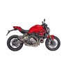 Echappement Qd Exhaust GUNSHOT DUCATI 821 MONSTER 1200 MONSTER S 2018-2020 0