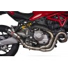 Echappement Qd Exhaust GUNSHOT DUCATI 821 MONSTER 1200 MONSTER S 2018-2020 2