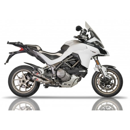 Echappement Qd Exhaust TWIN GUNSHOT DUCATI 1260 MULTISTRADA 2018-2020