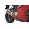 Demie ligne d'Echappement Qd Exhaust TWIN GUNSHOT DUCATI PANIGALE V4 2018-2020 2