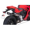 Demie ligne d’échappement Qd Exhaust GUNSHOT DUCATI 939 SUPERSPORT 2016-2020 1