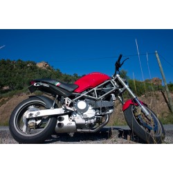 Ligne pot d'Echappement Qd Exhaust EX-BOX EVO2 DUCATI 600 MONSTER 620 MONSTER 750 MONSTER 800 MONSTER
