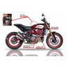 Pare chaleur carbone d'Echappement QD EXHAUST INDIAN FTR 1200 2
