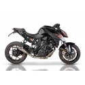 Echappement Qd Exhaust GUNSHOT KTM 1290 SUPERDUKE 2015-2019
