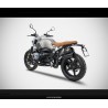 Echappement Zard haut double sortie HARDY pour BMW NINE T 1200 Scrambler 1