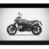 Echappement Zard haut double sortie Overlappe pour BMW NINE T 1200 Scrambler 0